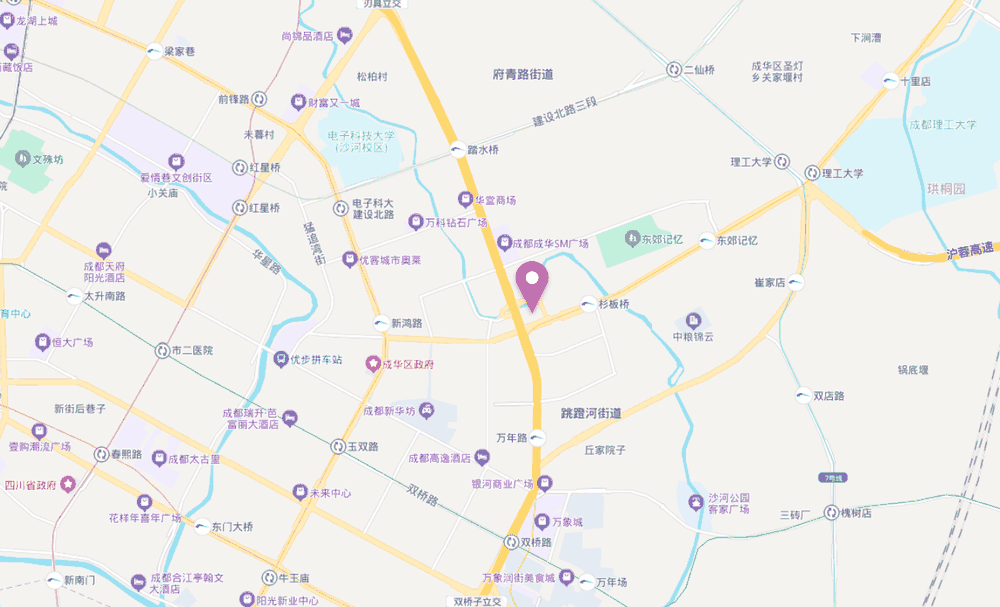 多弗国际中心位置地图